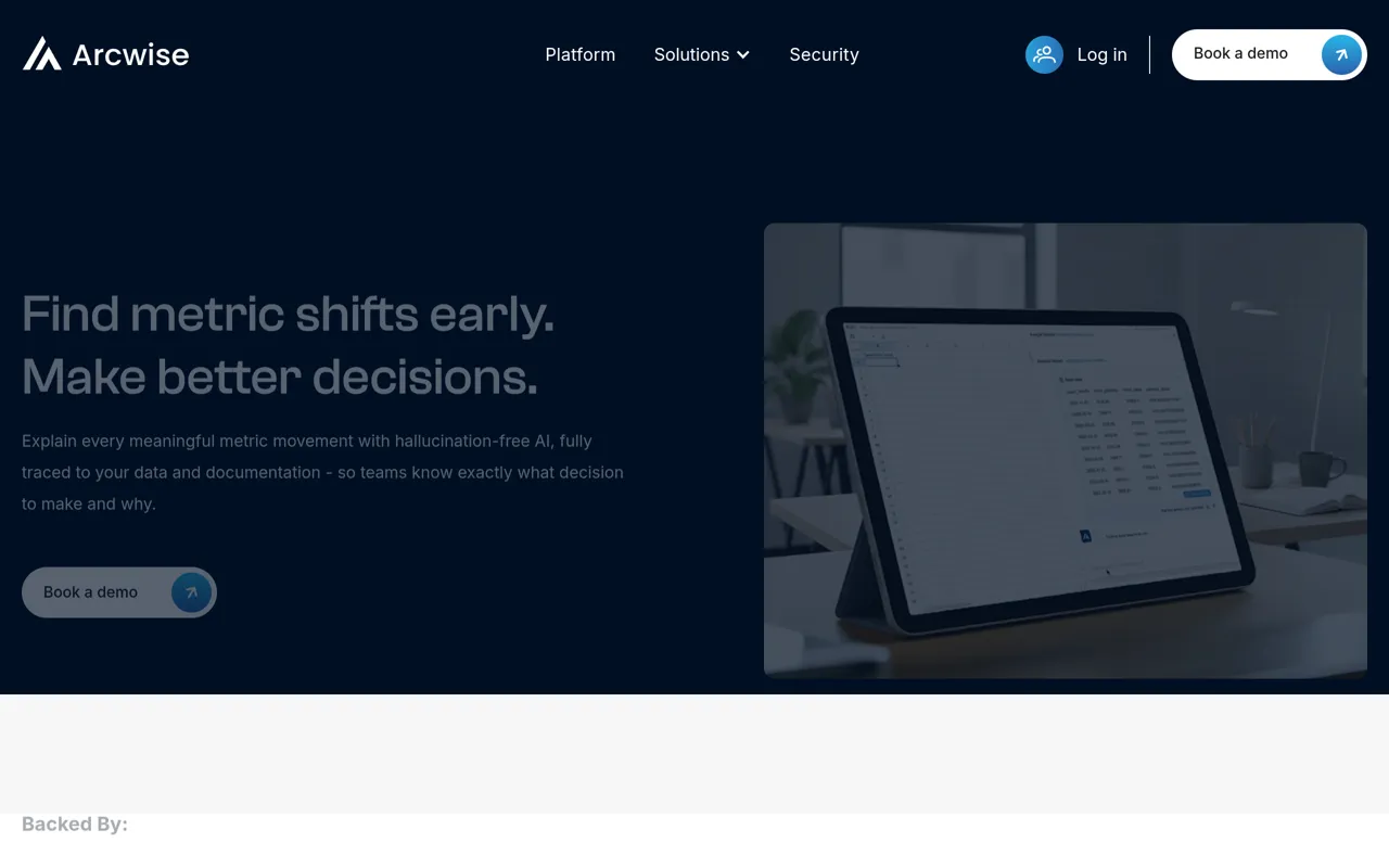 Screenshot of Arcwise