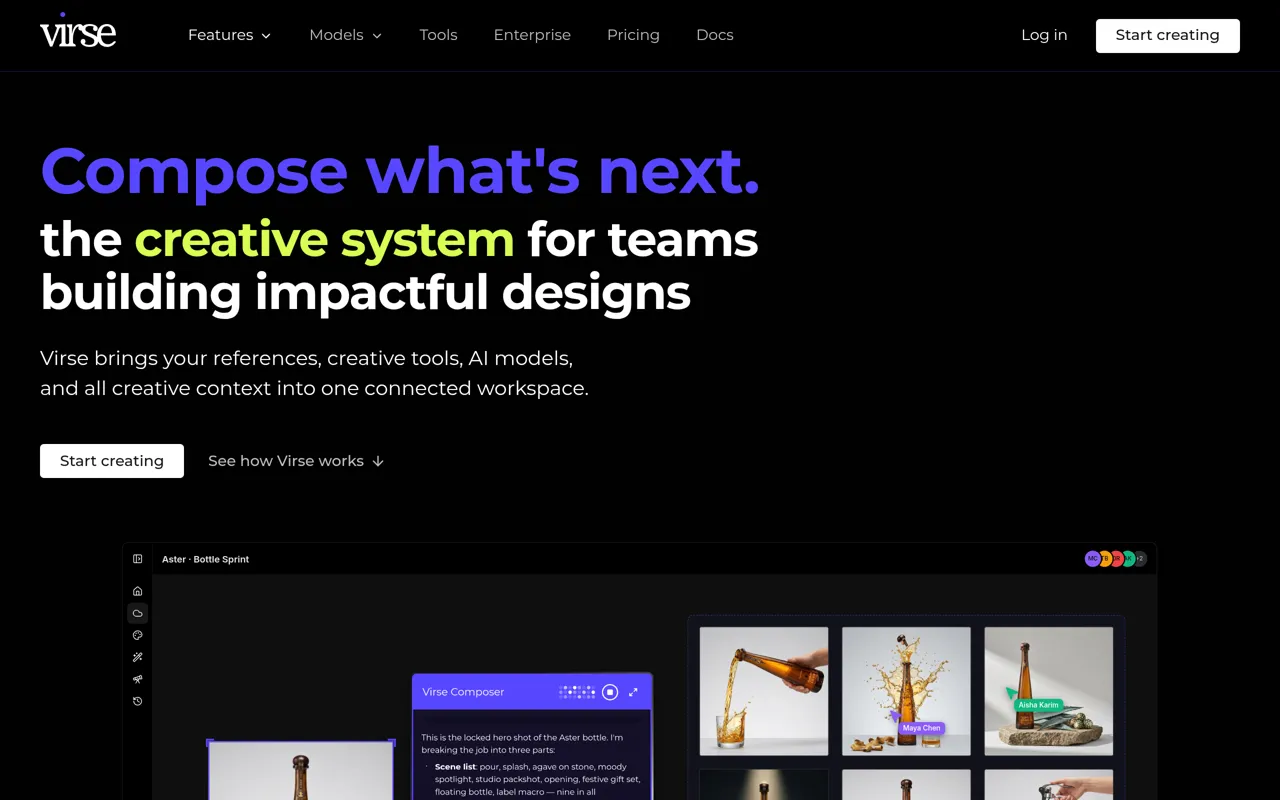 Screenshot of Virse