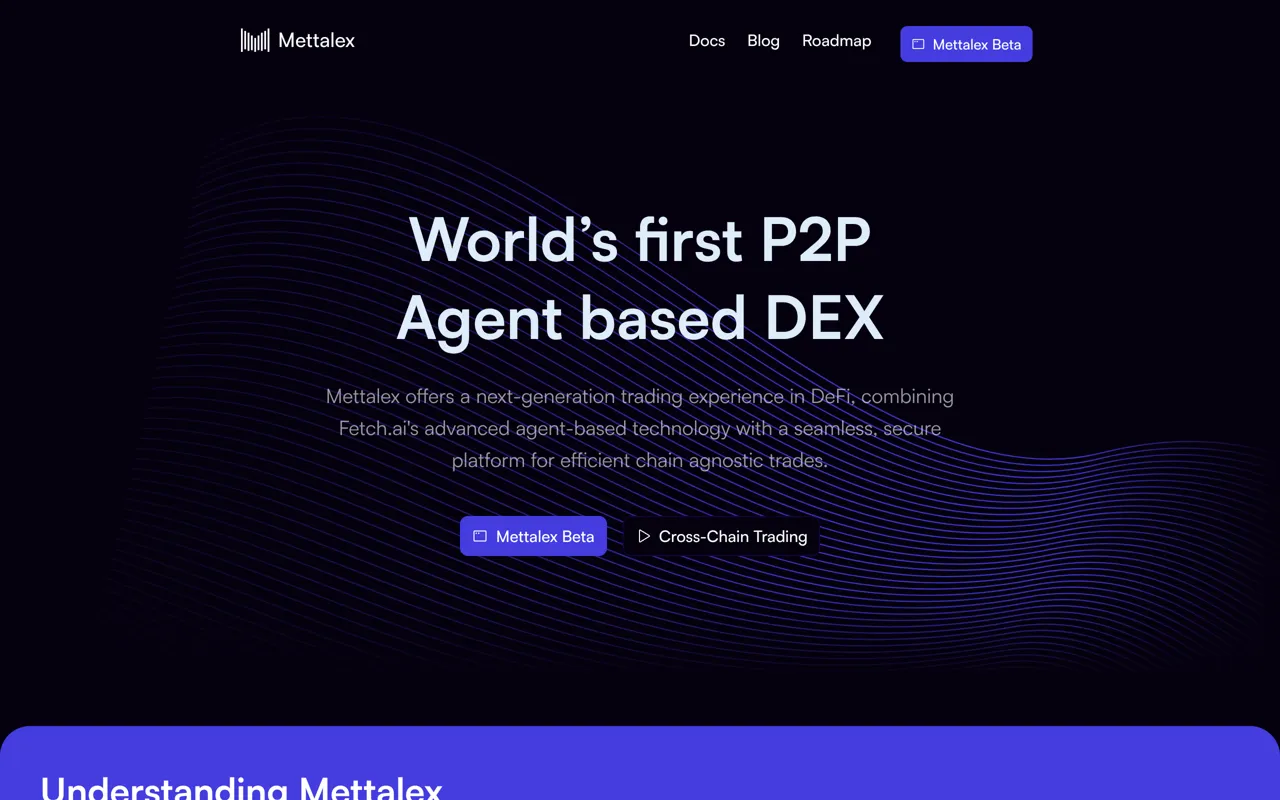Screenshot of Mettalex