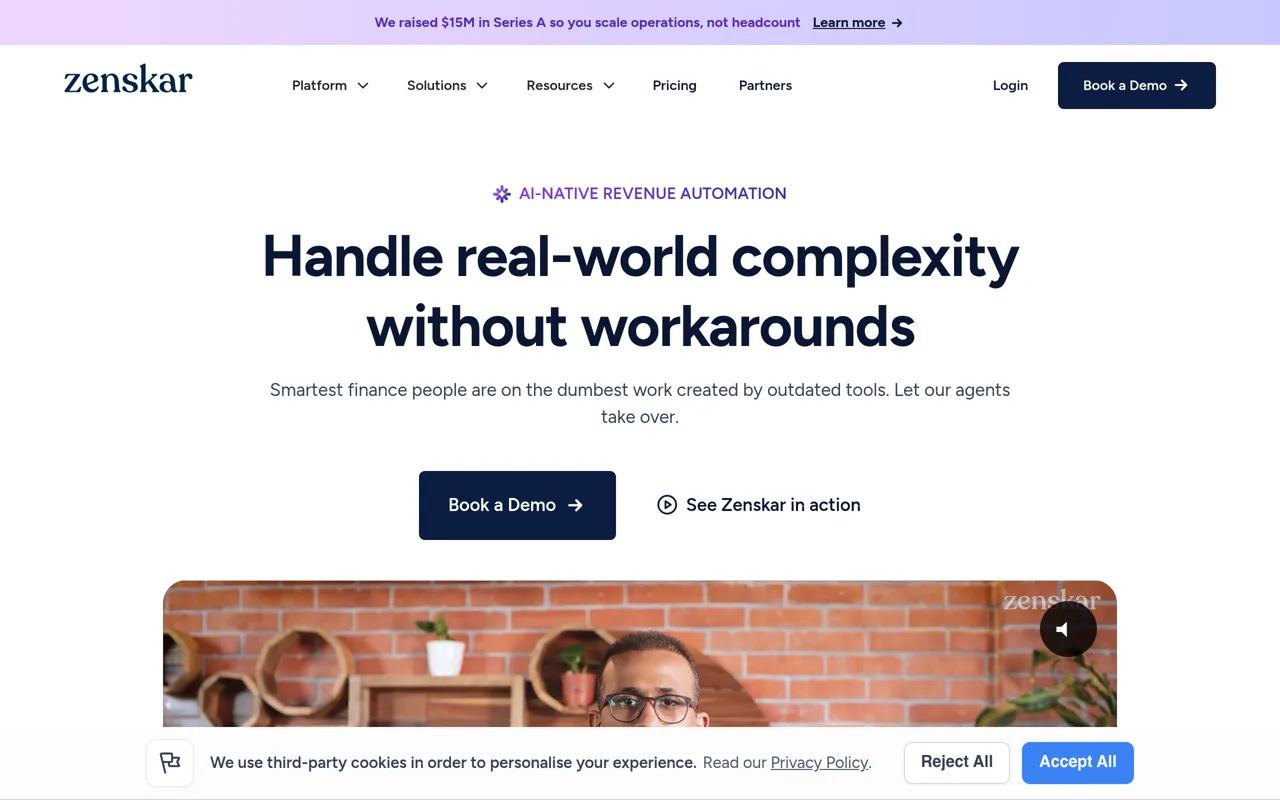 Screenshot of Zenskar