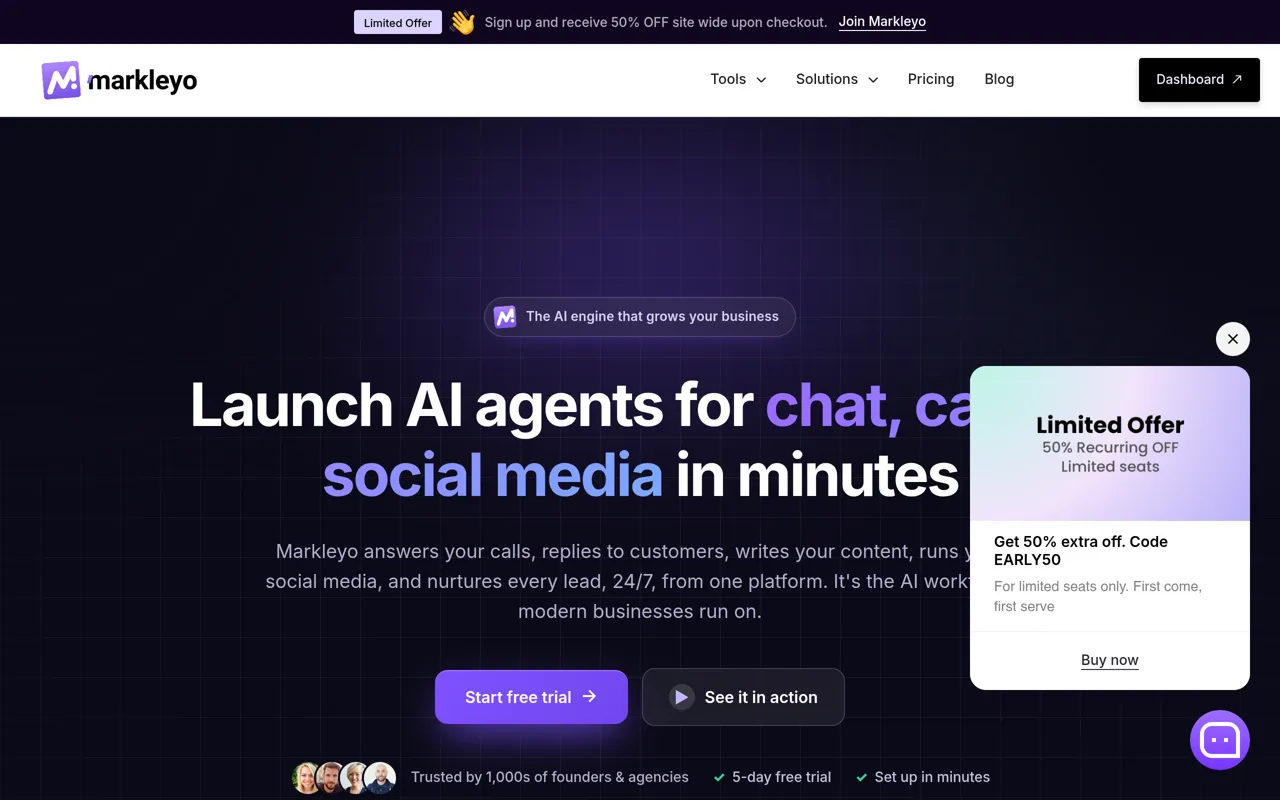 Screenshot of Markleyo