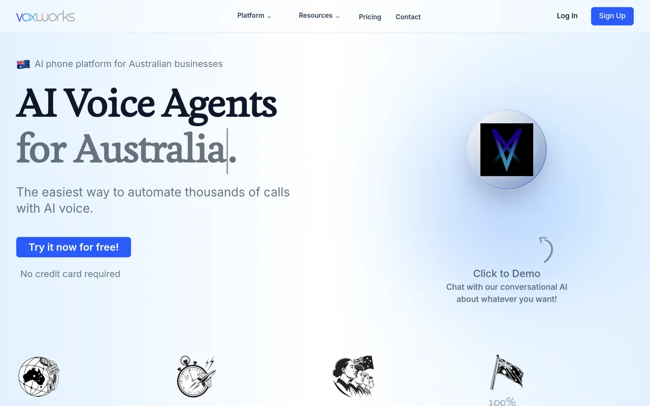Screenshot of Voxworks
