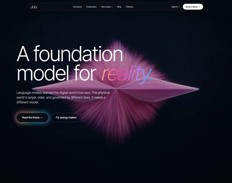 Screenshot of Jua