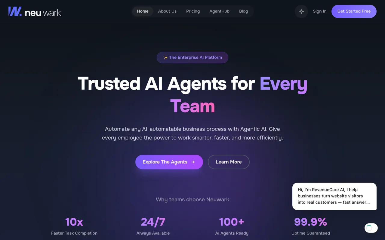 Screenshot of Neuwark