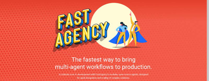 Screenshot of FastAgency