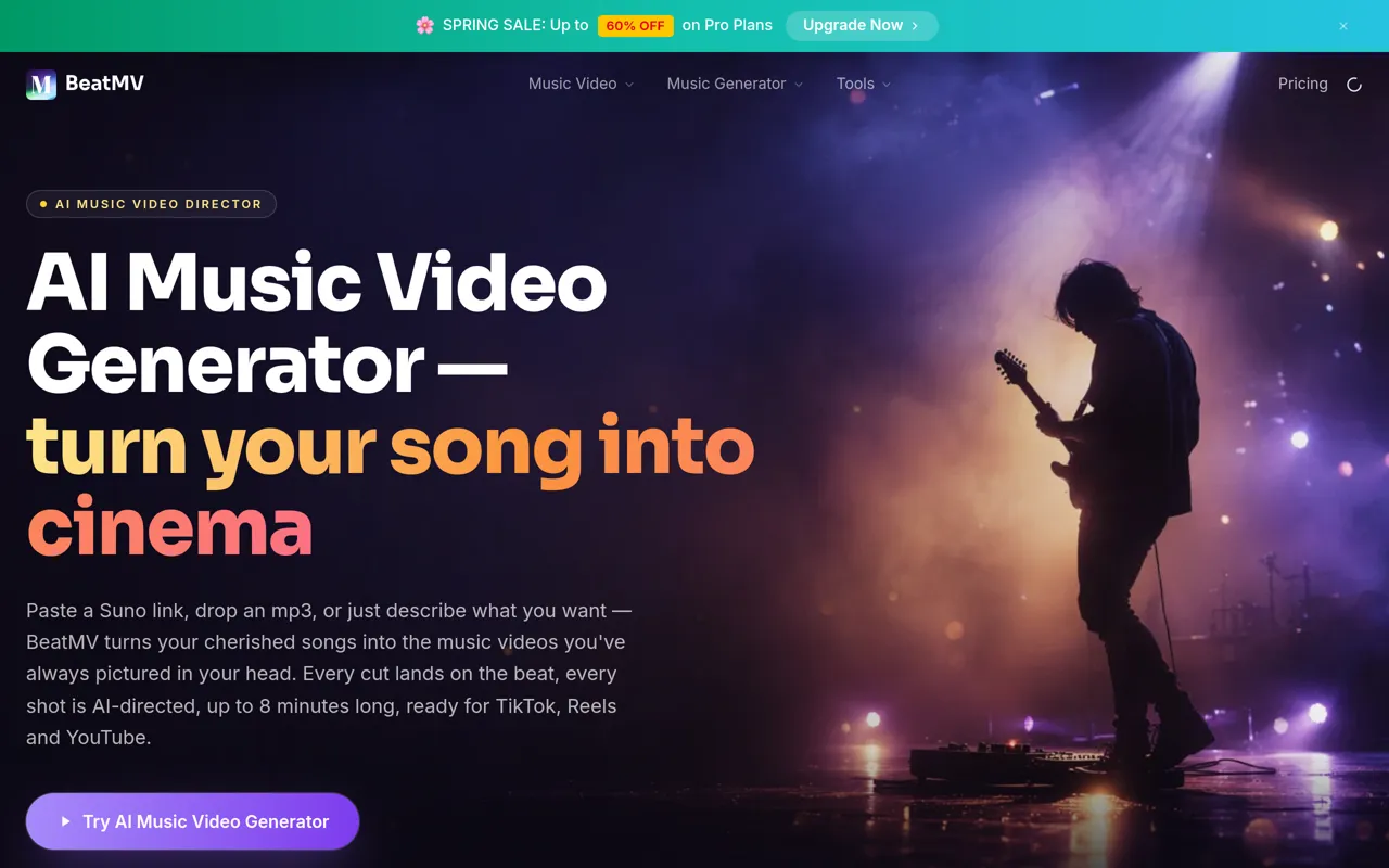 Screenshot of BeatMV