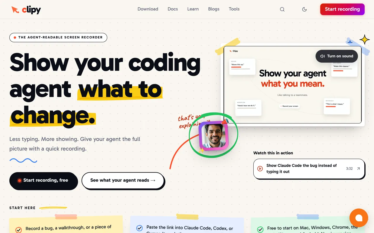 Screenshot of Clipy
