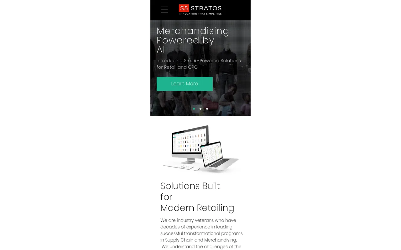 Screenshot of S5 Stratos