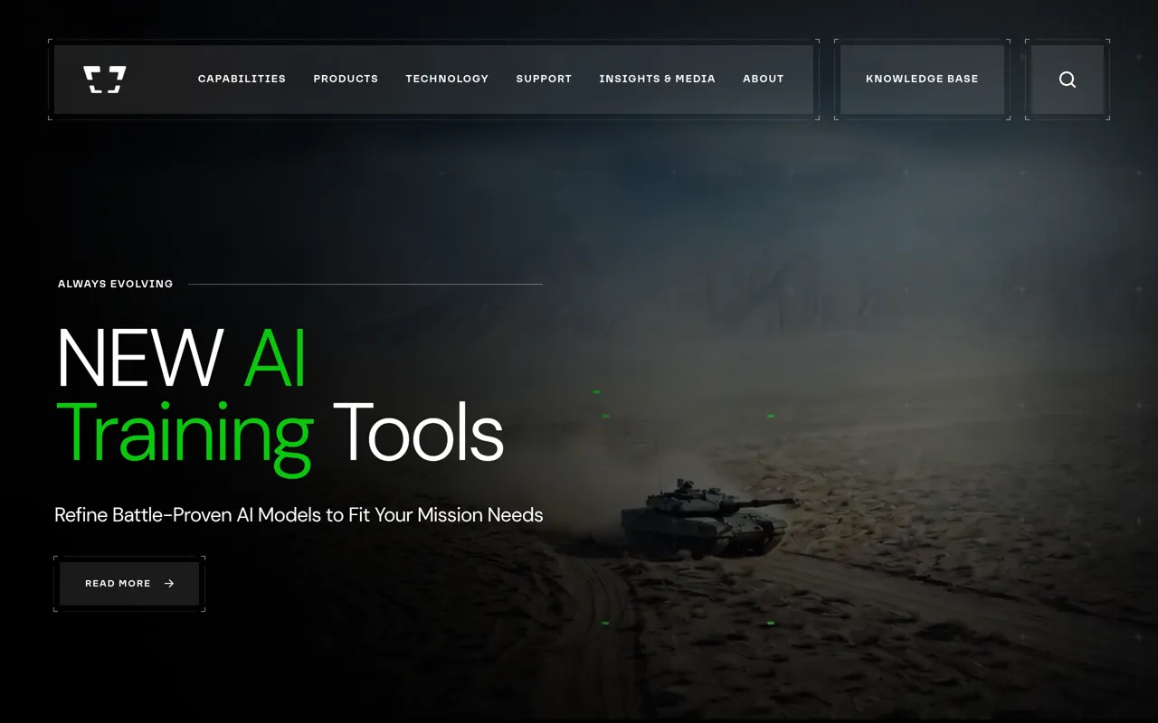 Screenshot of Sightline Intelligence