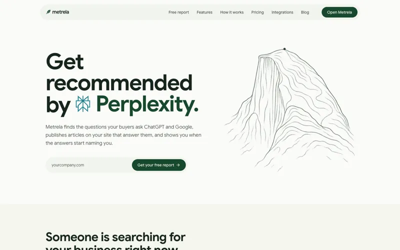 Screenshot of Metrela