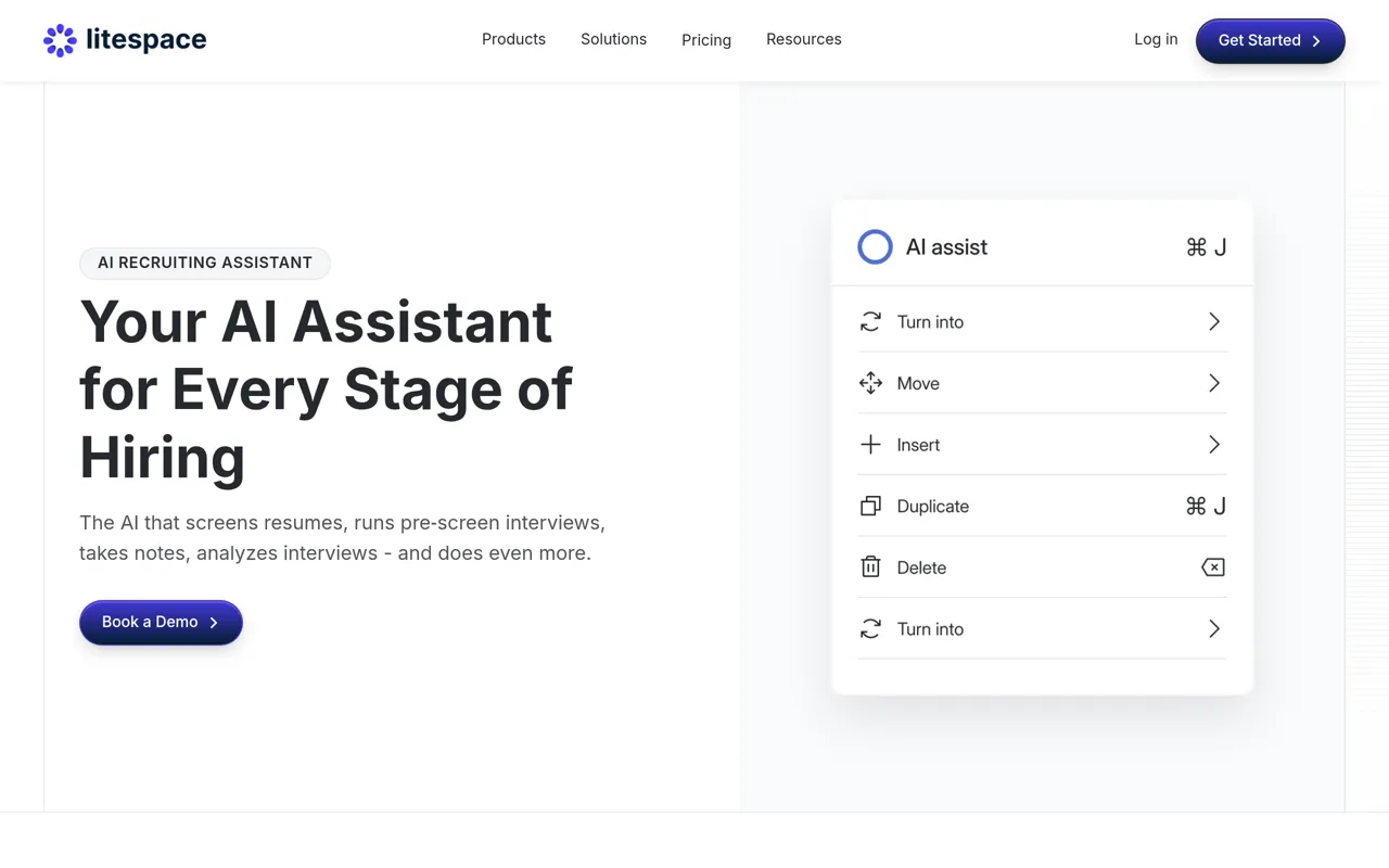 Screenshot of Litespace