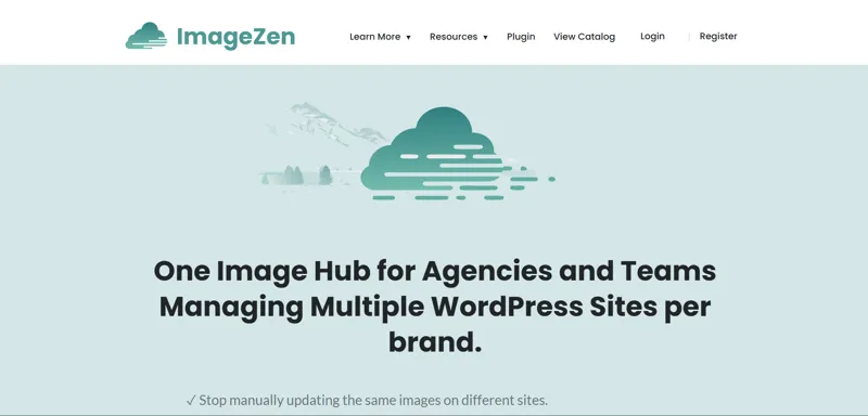 Screenshot of Imagezen