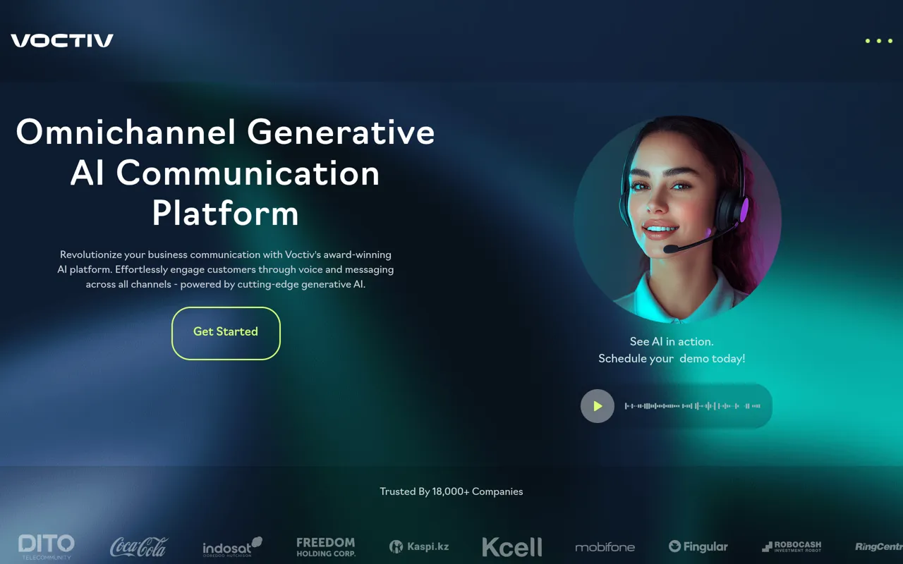 Screenshot of Voctiv