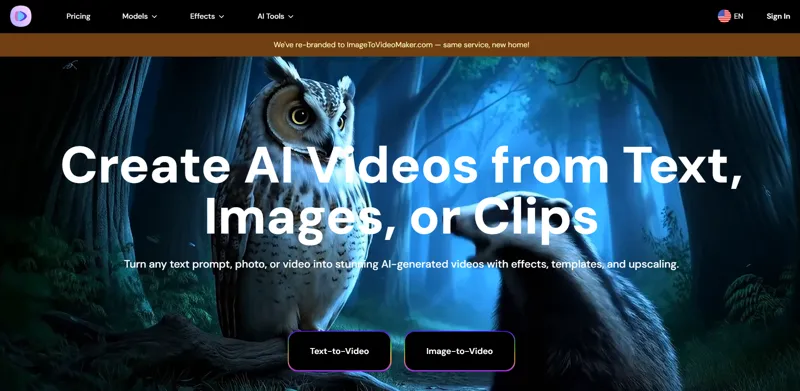 Screenshot of ImageToVideoMaker