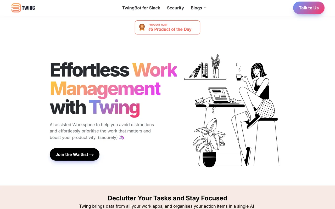 Screenshot of Twing
