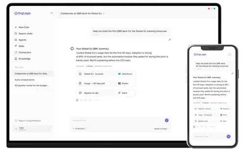 Screenshot of OrgLogic