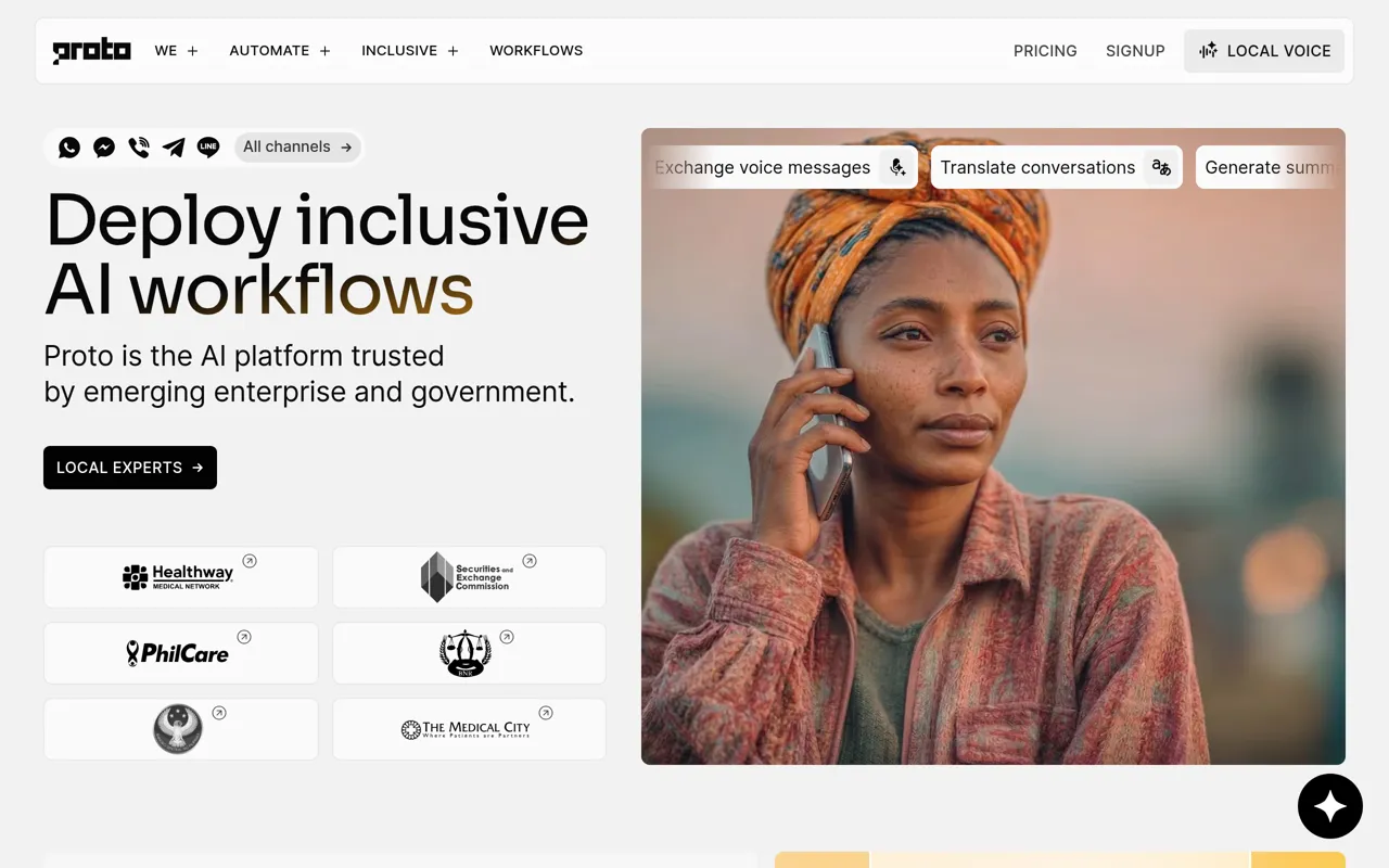Screenshot of Proto