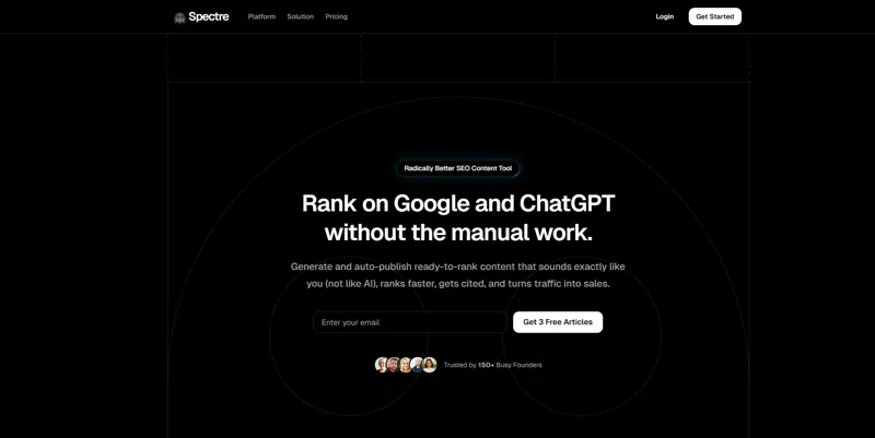 Screenshot of Spectre SEO