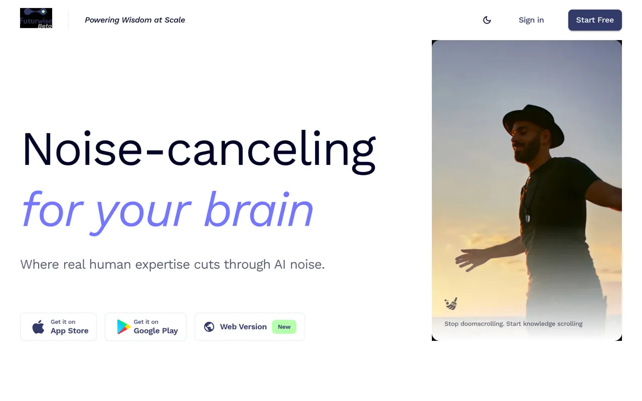 Screenshot of Futurwise