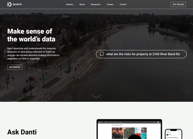 Screenshot of Danti
