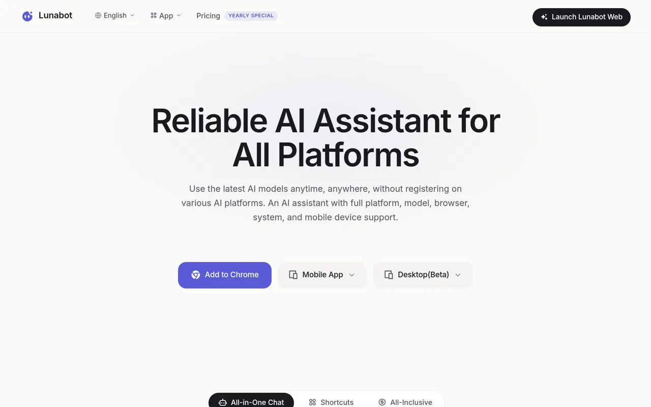 Screenshot of Lunabot
