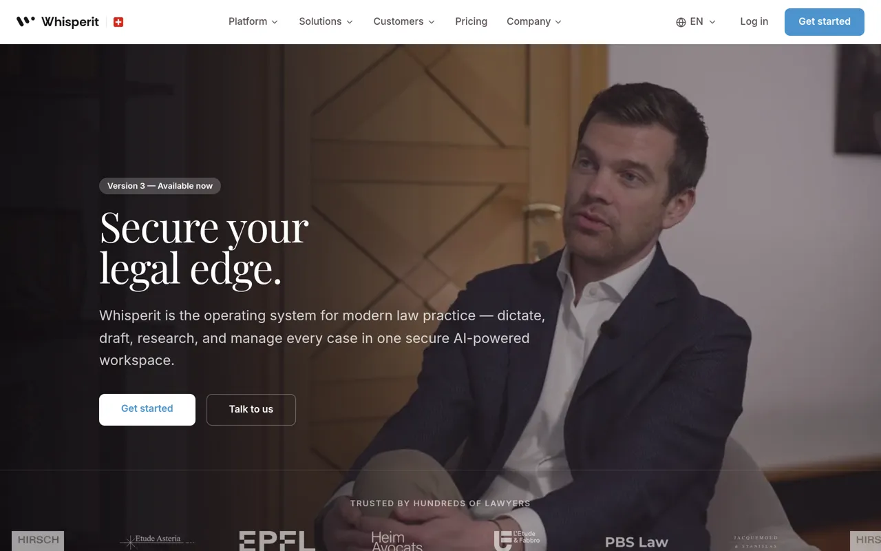 Screenshot of Whisperit