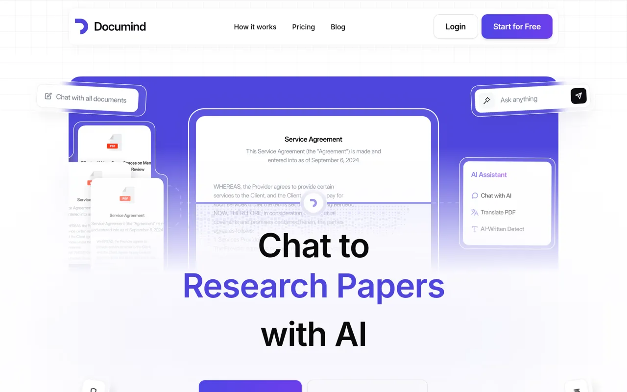 Screenshot of Documind