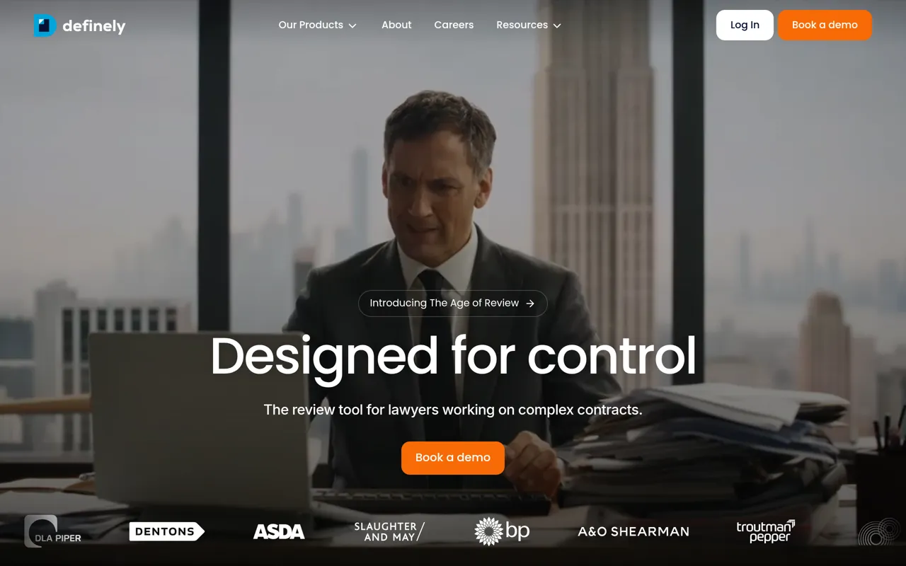 Screenshot of Definely
