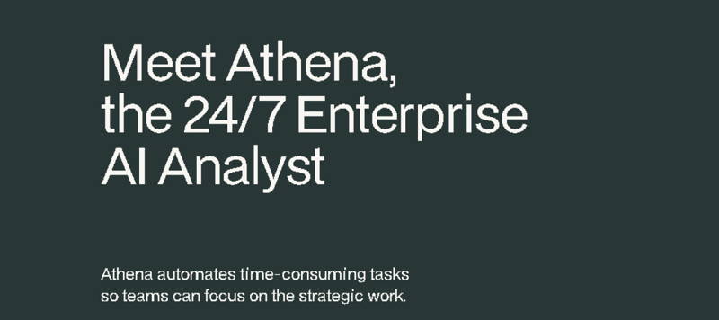 Screenshot of Athena Intelligence