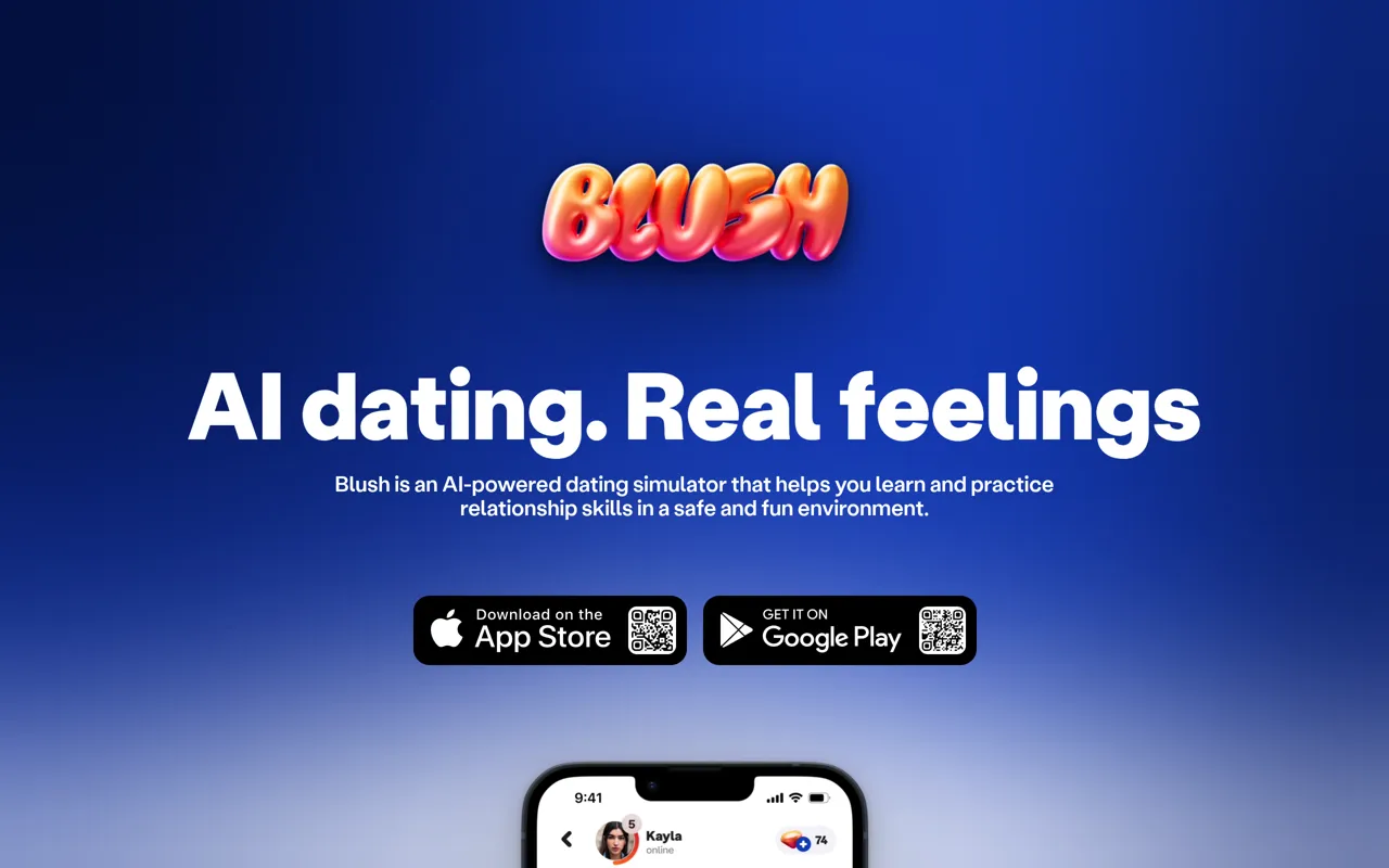 Screenshot of Blush