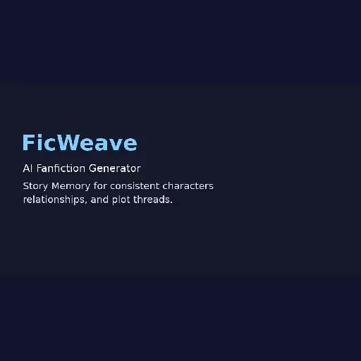 Screenshot of FicWeave