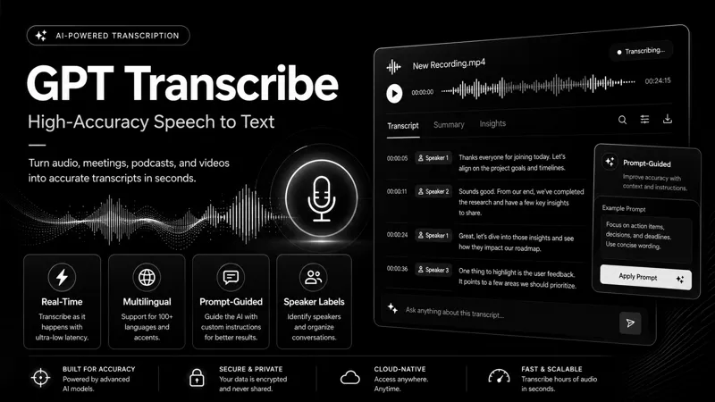 GPT Transcribe