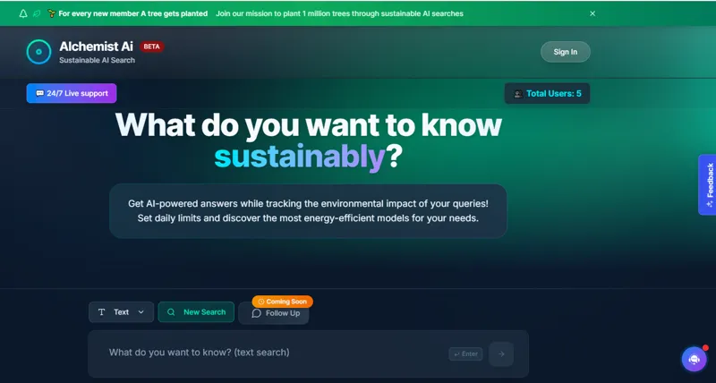 Screenshot of Alchemist AI