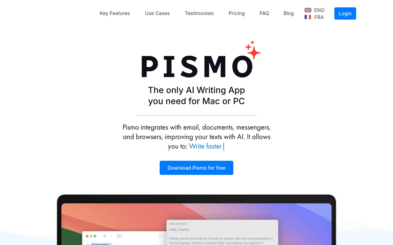 Screenshot of Pismo
