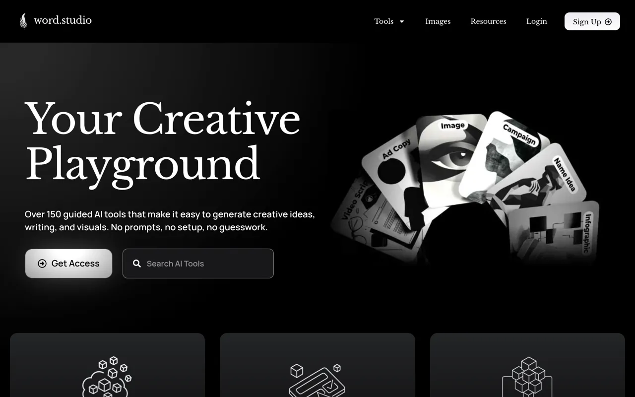 Screenshot of Word.Studio